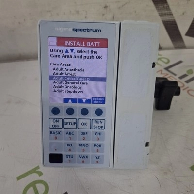Baxter Sigma Spectrum 8.00.03 w/o Battery Infusion