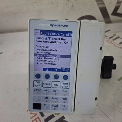 Baxter Sigma Spectrum 8.00.03 w/o Battery Infusion