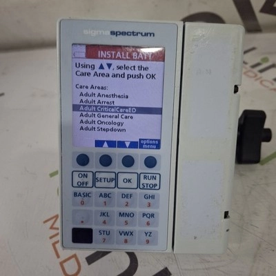 Baxter Sigma Spectrum 8.00.03 w/o Battery Infusion