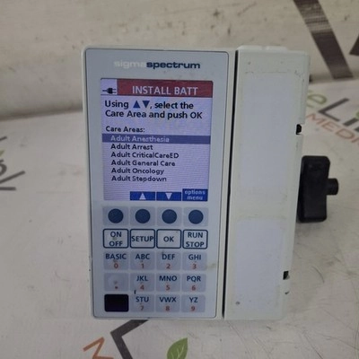 Baxter Sigma Spectrum 8.00.03 w/o Battery Infusion