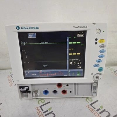 Datex-Ohmeda Cardiocap 5 Anesthesia Monitor
