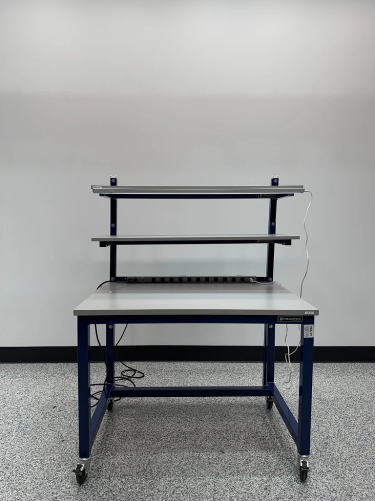 Formaspace 4' Laboratory Table With Shelves