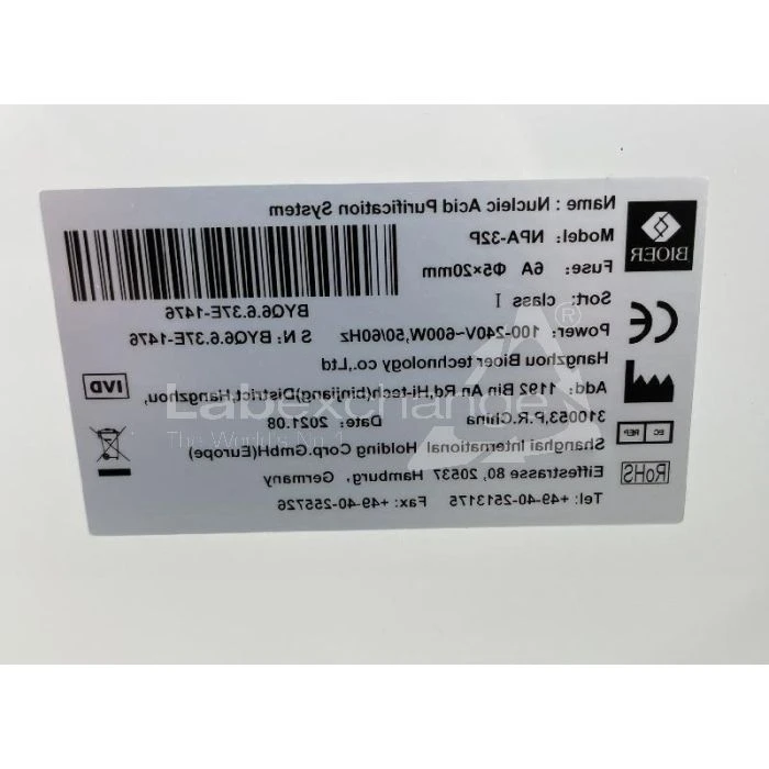 Bioer GenePure Pro NPA-32P Nucleic Acid Purificati