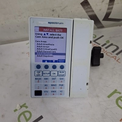 Baxter Sigma Spectrum 8.00.03 w/o Battery Infusion