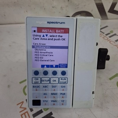 Baxter Sigma Spectrum 8.00.03 w/o Battery Infusion