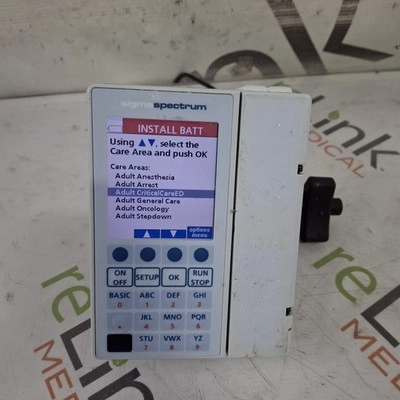 Baxter Sigma Spectrum 8.00.03 w/o Battery Infusion