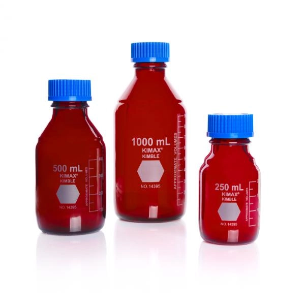 DWK Life Sciences 5000 mL Kimble Ray-Sorb GL 45 Media Bottle Cs/1 14399-5000