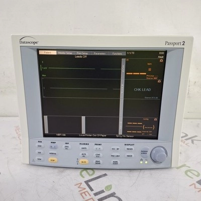 Datascope Passport 2 w/CO2 Patient Monitor