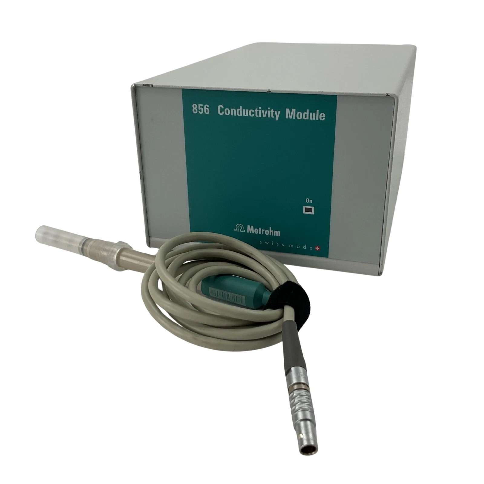 Metrohm 856 Conductivity Module w/ Metrohm 6.09150.100 pH Glass Electrode