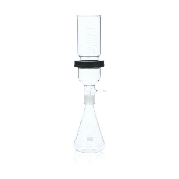DWK Life Sciences Wheaton 90mm Filtration Assembly With No. 8 Stopper and 40/35 Cs/1 419460