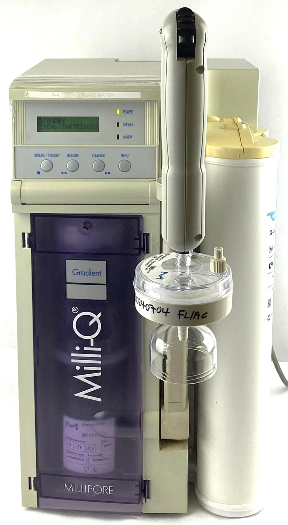 Millipore Milli-Q Gradient A10 Water Purifier with Q-Pod Dispenser