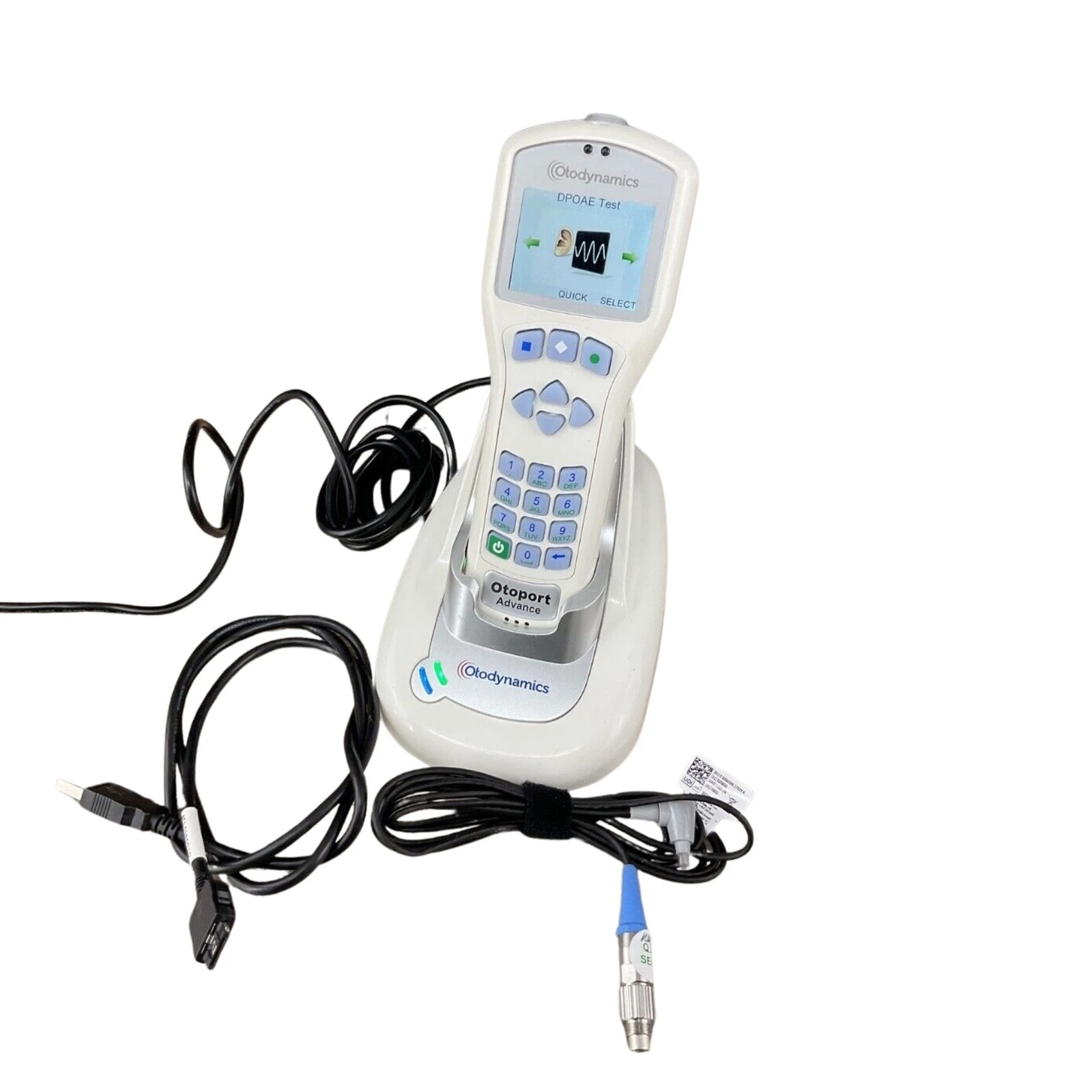 Otodynamics OAE Otoport Advanced Otocheck System w/ Docking Station and Charger