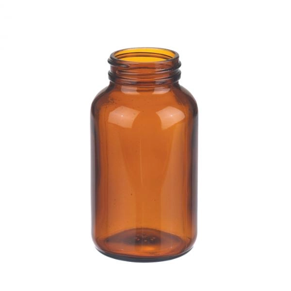 DWK Life Sciences 8oz Wheaton Wide Mouth Type III Amber Packer, Without Cap, Cs/84 W216963