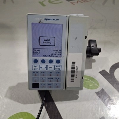 Baxter Sigma Spectrum 8.00.03 w/o Battery Infusion
