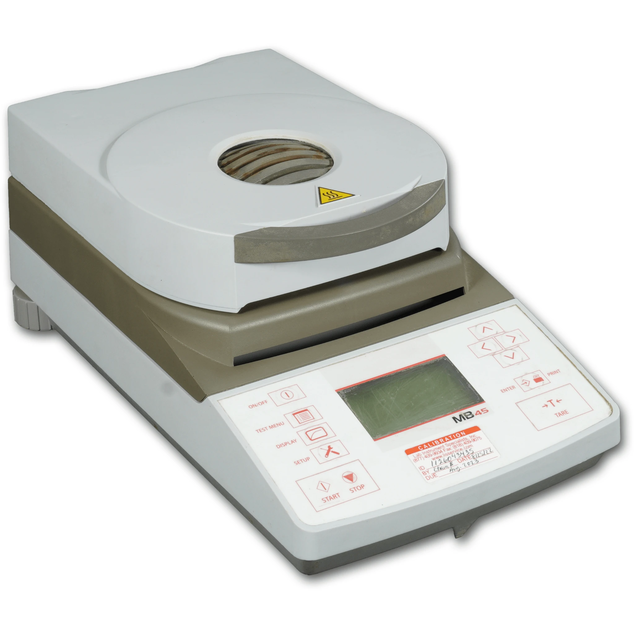 Ohaus MB45 Moisture Analyzer Reconditioned/Used Item# 30079284 (Discontinued Model)