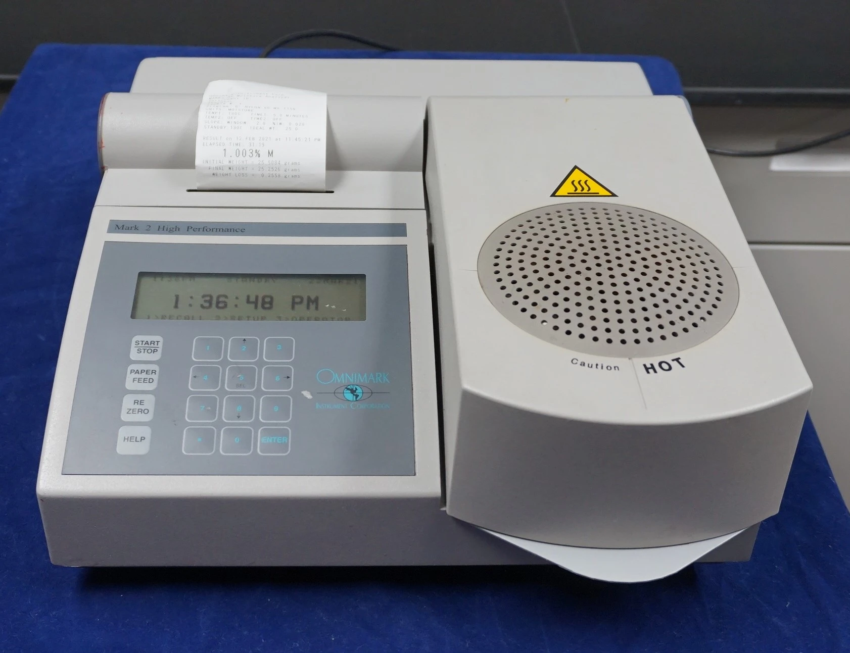Omnimark Mark 2 HP Moisture Analyzer