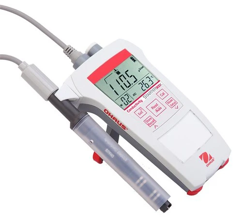 Ohaus Starter 300C Conductivity Portable ST300C-B Meter Item# 30092000