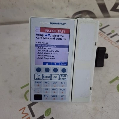Baxter Sigma Spectrum 8.00.03 w/o Battery Infusion
