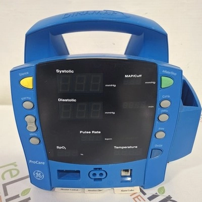 GE Healthcare Dinamap ProCare 420 Vital Signs Moni