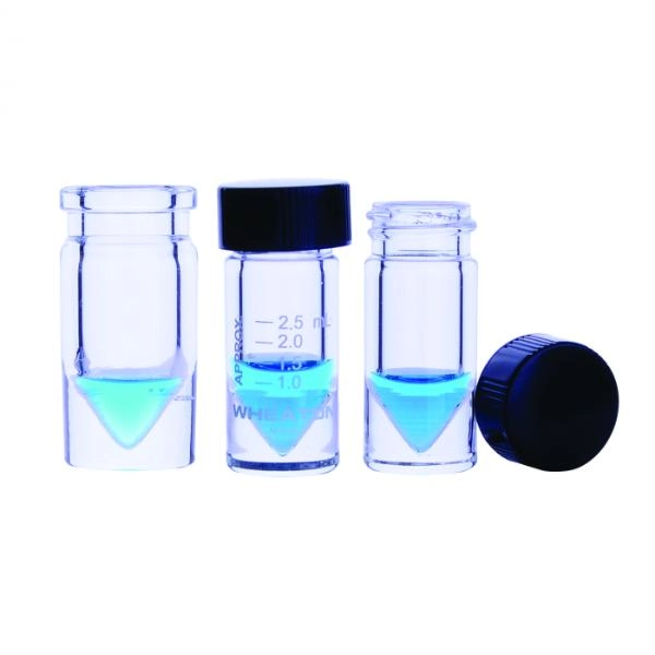 DWK Life Sciences 3 mL Wheaton NextGen V Vial Open Top, Screw Cap, PTFE / Silicone Cs/12 W986287NG