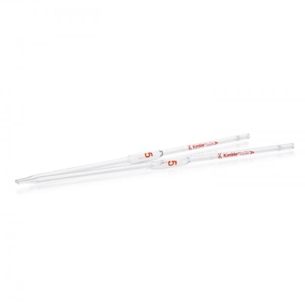 DWK Life Sciences 1 mL Kimble Kimax Volumetric Pipet, Class A, TD, Batch Certified Cs/6 37002-1