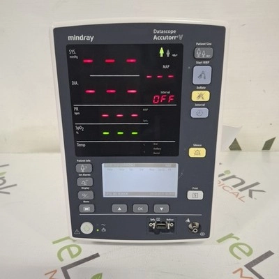 Mindray Datascope Accutorr V Vital Signs Monitor