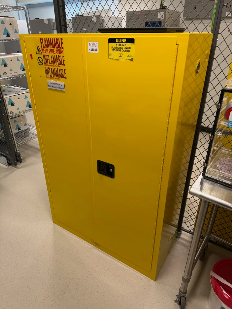 ULINE 45 Gallon Flammable Liquid Storage Cabinet
