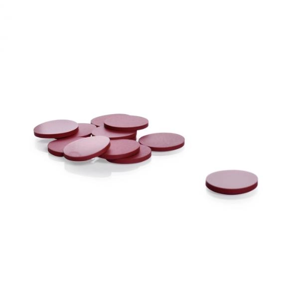 DWK Life Sciences Kimble PTFE-Faced Red Rubber Septa, 15-425, Cs/144 73816-15