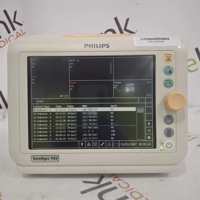 Philips Suresigns VS3 Vital Signs Monitor