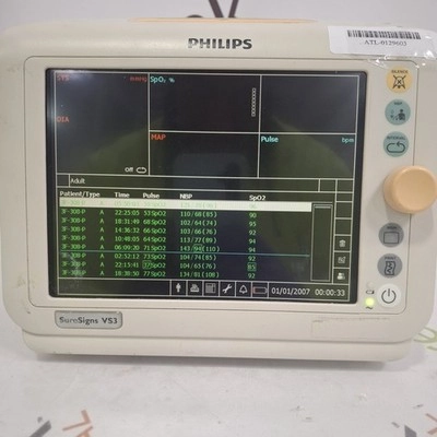 Philips Suresigns VS3 Vital Signs Monitor