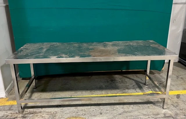 Stainless Steel Table 72" X 30"