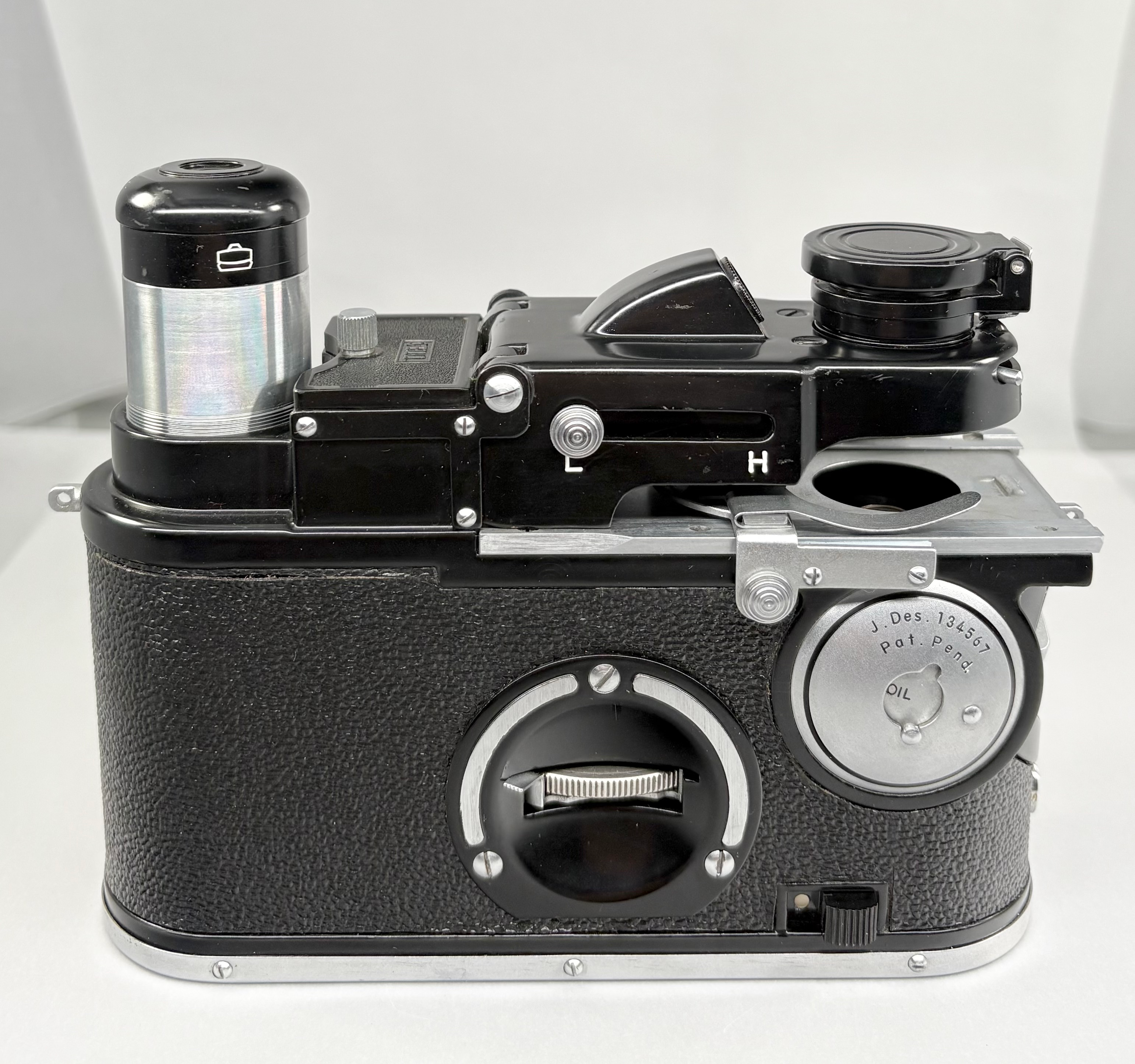 McArthur-Type Compound Portable Microscope Nikon Model H Field  /  TWX-1 