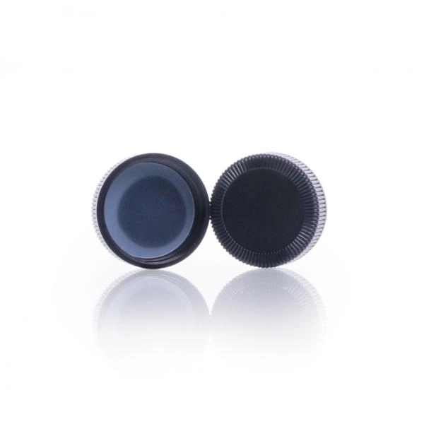 DWK Life Sciences Kimble Black Phenolic Screw Thread Caps, PE Liner, 58-400 Cs/144 75202G-58400