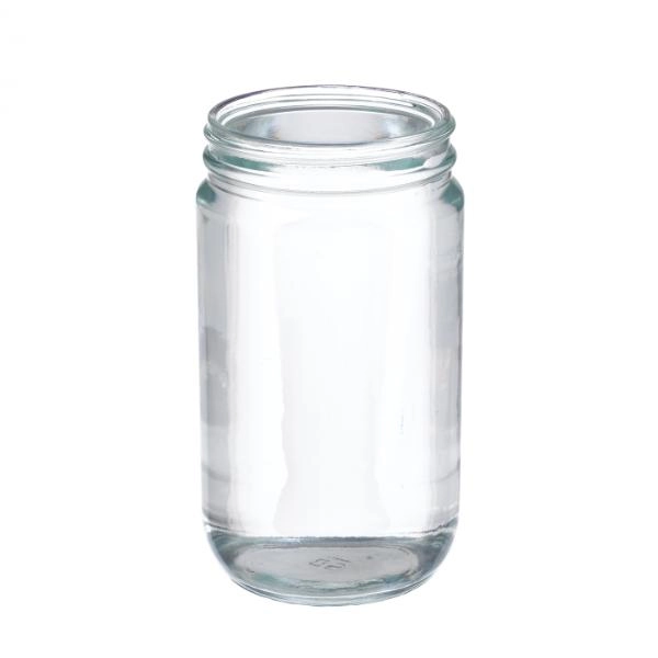 DWK Life Sciences 32oz Wheaton Clear Straight Sided Jar, Without Cap, Cs/12 W216923