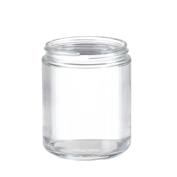DWK Life Sciences 8oz Wheaton Clear Straight Sided Jar, Without Cap, Cs/24 W216921