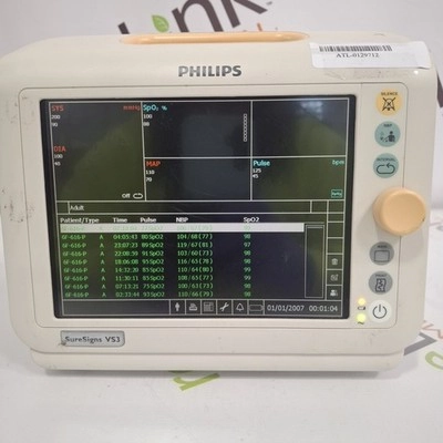 Philips Suresigns VS3 Vital Signs Monitor