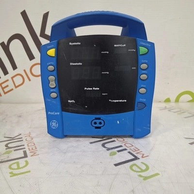 GE Healthcare Dinamap ProCare 100 Vital Signs Moni
