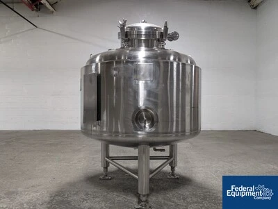 1,000 Liter Precision Stainless Reactor, 316L S/S, 50/125#