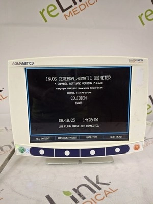 Somanetics Invos 5100C Cerebral Oximeter Monitor