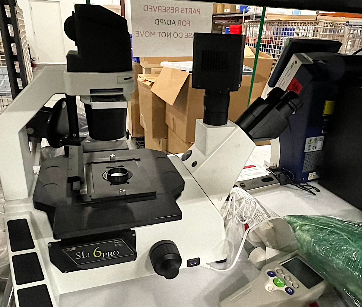  Fisher Laxco SLi6 PRO Series Inverted Compound Microscope