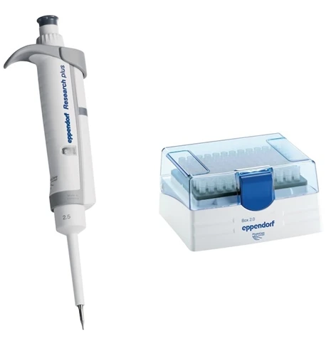 Eppendorf Research Plus Pipette, 0.1-2.5 ul, Cat. #: 3123000012