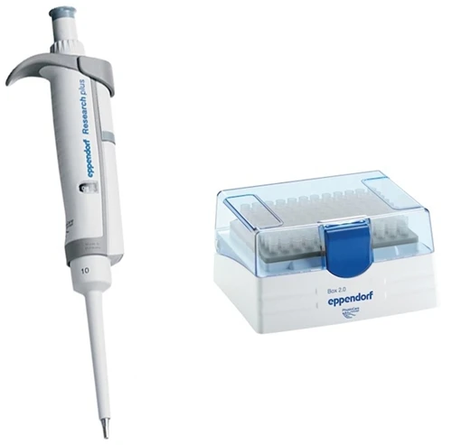 Eppendorf Research Plus Pipette, 0.5-10 ul, Cat. #: 3123000020