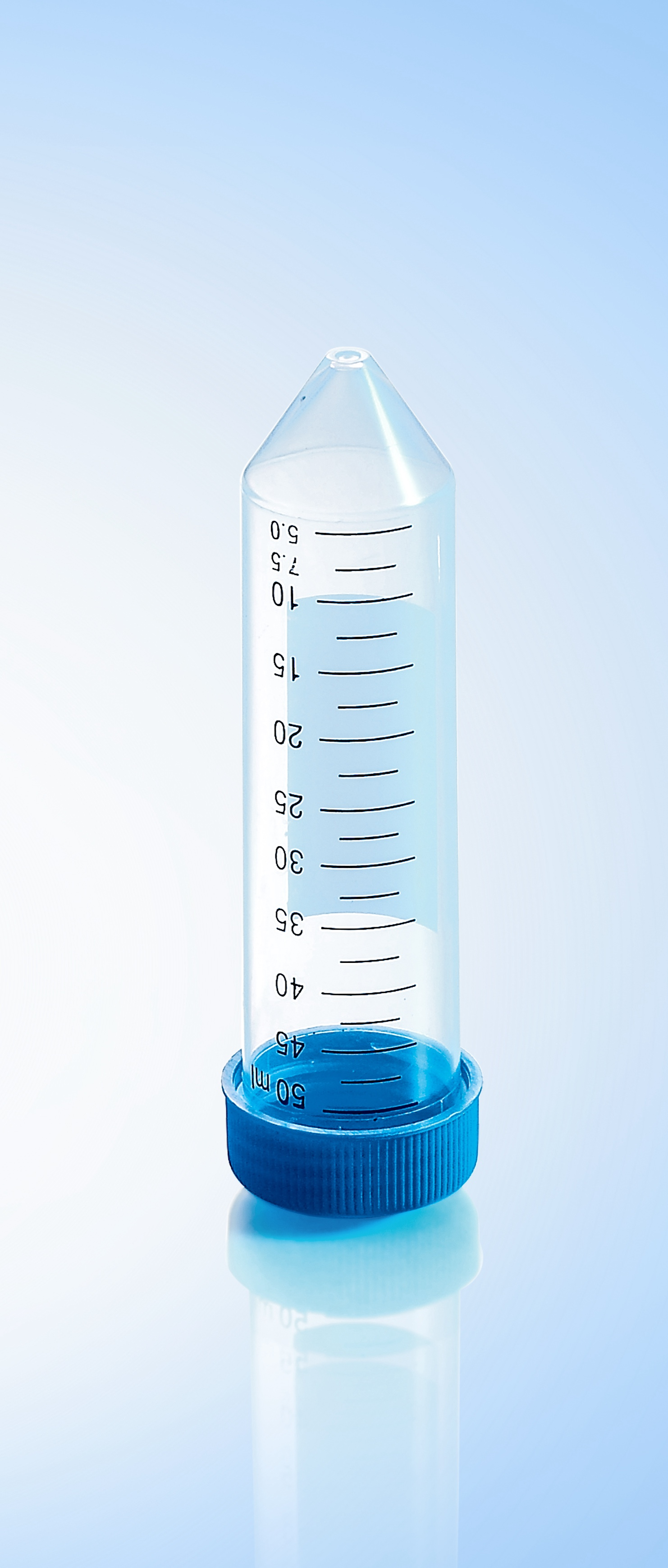 BostonMed Supply 50ml Conical Centrifuge Tubes, Bulk, Sterile, (500/case)