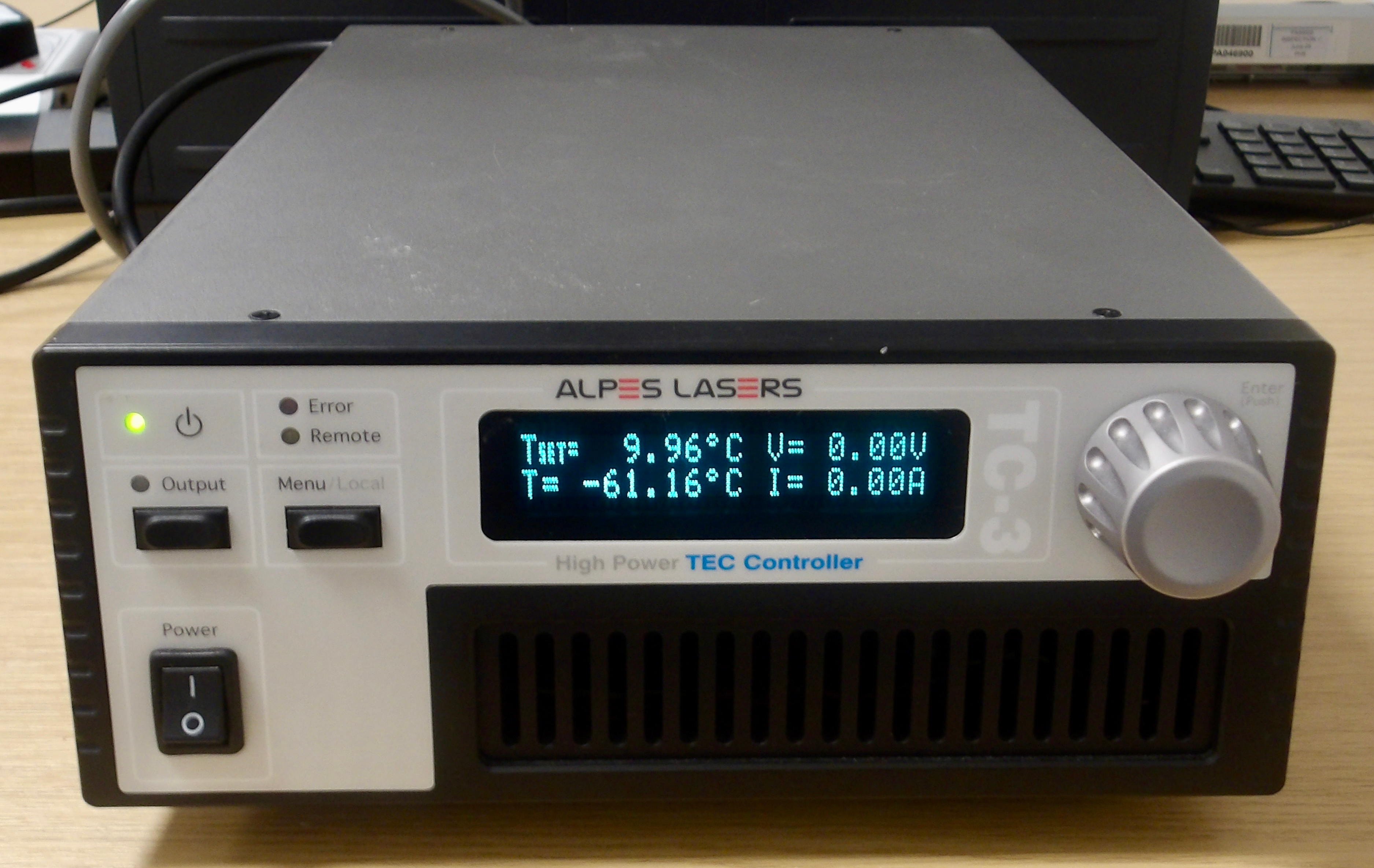Alpes Lasers TC-3 Temperature Controller + Connection Cable Tested Lab Photonics