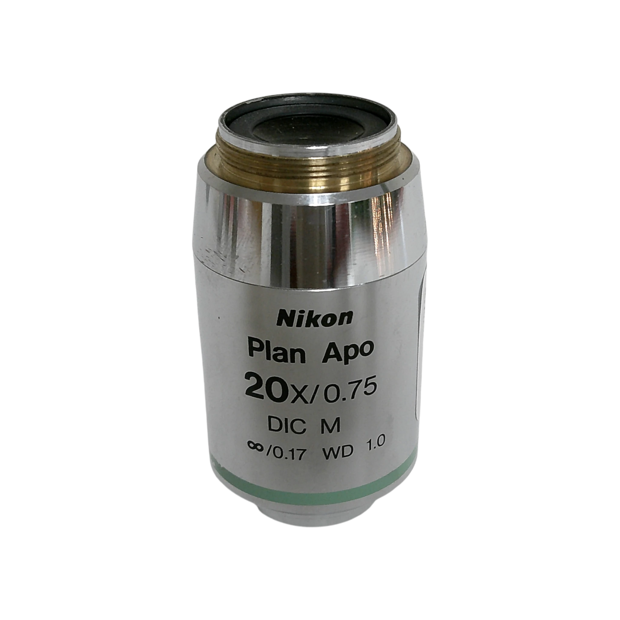 Nikon Plan Apo DIC M 20x/0.75 M25 Thread Size Microscope Objective ...