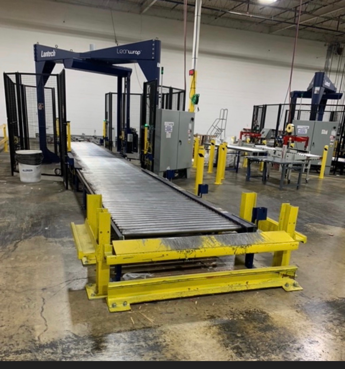 Lantech SLA conveyorized fully automatic stretch wrapper Yr 2022