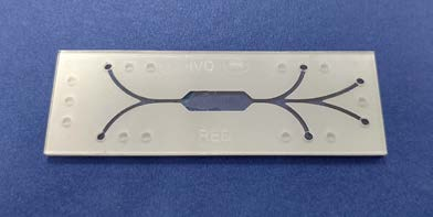  4 in 2 Out -Y Channel microfluidic Reagent Reaction Testing chip | Microfluidic Chip for Laboratory | for Elisa Experiment