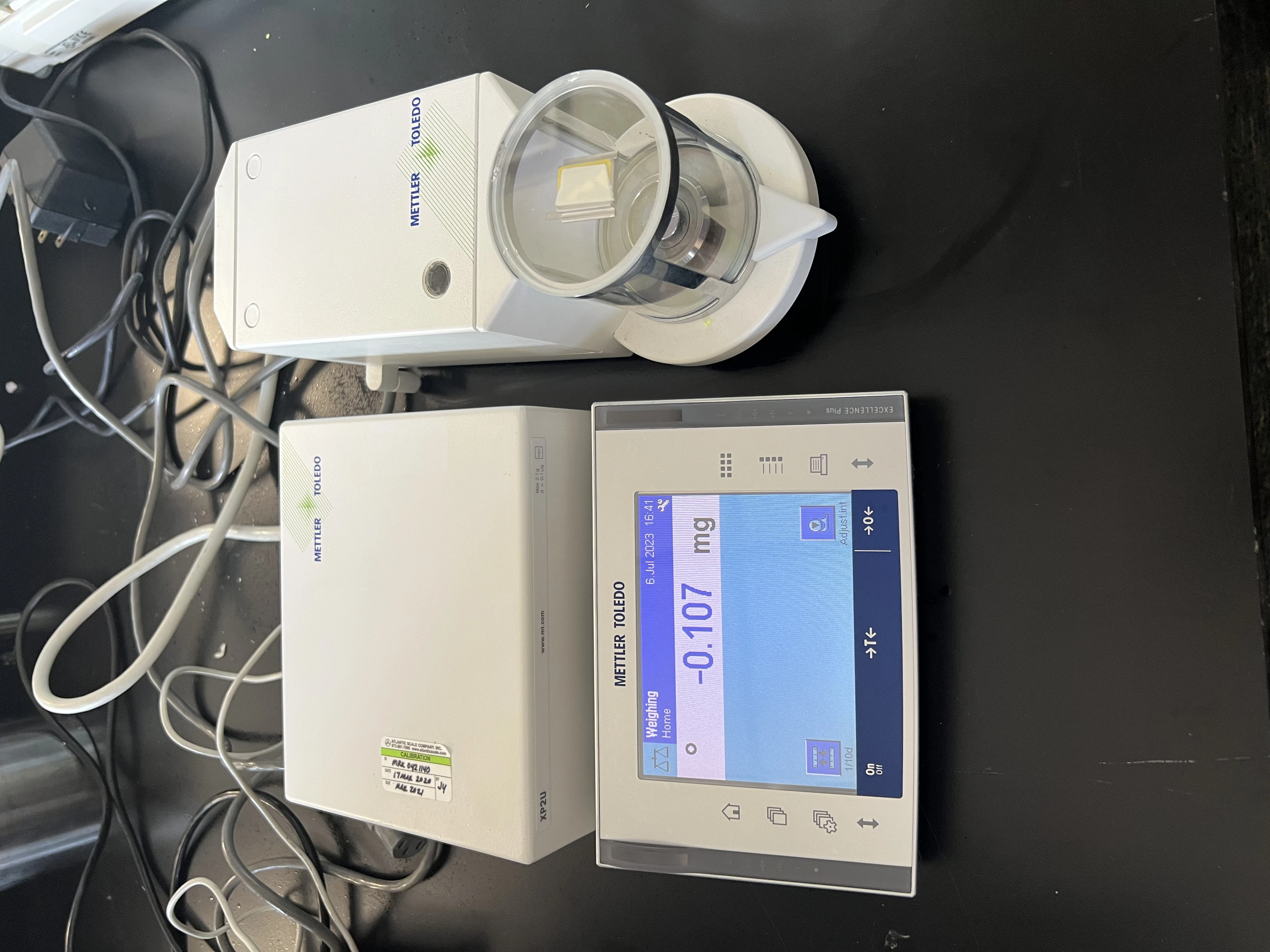 Xp2u Mettler Model XP2U Mettler XP2U Mettler Micro Balance Mettler Toledo ...