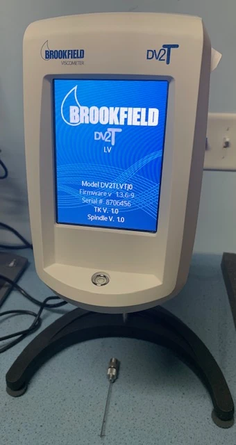 BROOKFIELD DV2T Touch Screen Viscometer BROOKFIELD DV2TLVT 10 ...