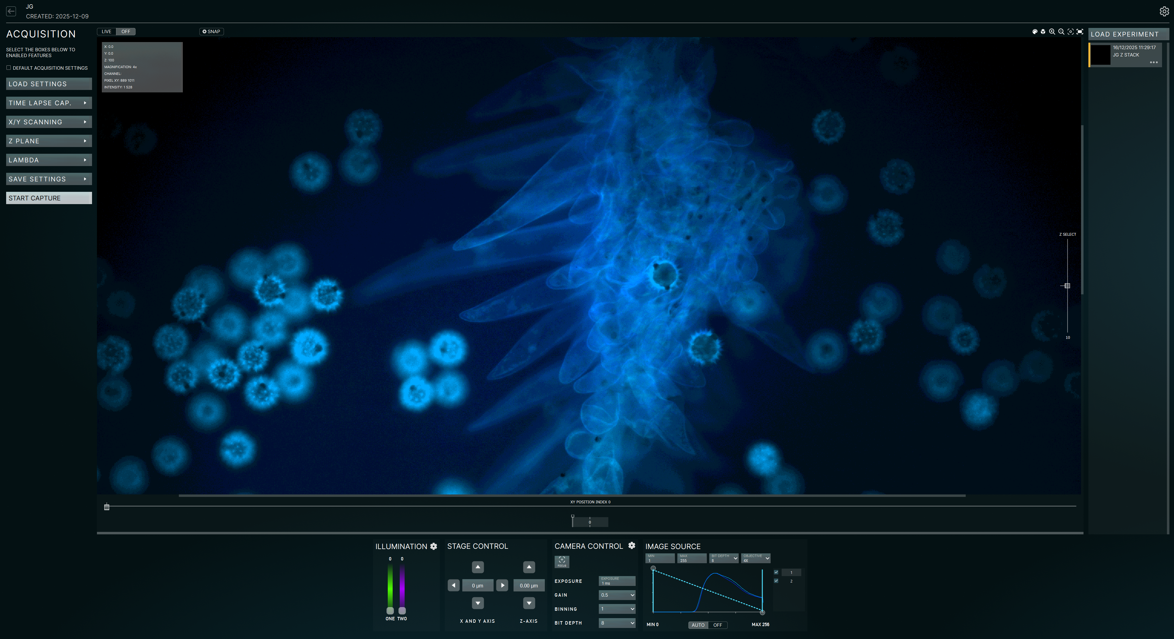 Starlyte Nebula™ Microscope Image Acquisition & Control Software